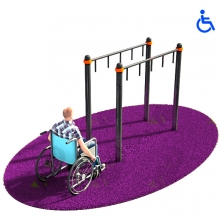 Уличные Рукоход для инвалидов-колясочников d89 Kidyclub KW122