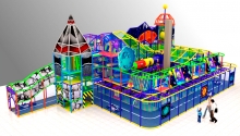 Детский игровой комплекс-лабиринт Космосфера