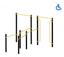Комплекс для инвалидов-колясочников Kidyclub W016-FS   