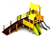 Инклюзивная детская площадка для инвалидов AVI3244