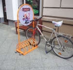 Парковка велосипедная с рекламой 282