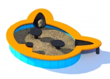 Песочница для детской площадки Кошка SVL31-06