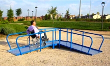 Пандус для тренировки инвалидов-колясочников Kidyclub 5064
