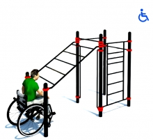 Воркаут для инвалидов-колясочников Kidyclub 5195