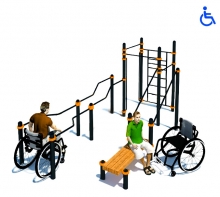 Спортивный комплекс для инвалидов Kidyclub 5196