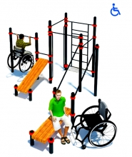 Спортивная площадка для инвалидов Kidyclub 5200