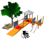 Площадка для детей инвалидов Kidyclub 32580