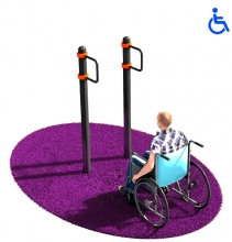 Поручни для подтягивания для инвалидов-колясочников d89 KW121