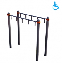 Уличные Рукоход для инвалидов-колясочников d89 Kidyclub KW122