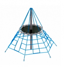 Веревочный комплекс для лазанья Пирамида ZGL1085.20