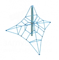 Веревочный комплекс для лазанья Пирамида ZGL1732P.20