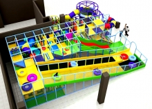 Детский игровой комплекс-лабиринт Магнитар