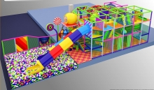 Детский игровой комплекс-лабиринт Радужный мост