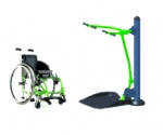 Уличный тренажер для инвалидов Подтягивание Kidyclub 231