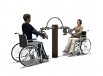 Тренажеры для инвалидов колясочников Гантели 33714