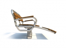 Кресло-качалка уличное на пружинах тип-1 SVL34-24