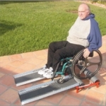 Беговая дорожка для инвалидов колясочников 4761