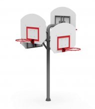 Баскетбольная стойка с 4-мя щитами VI51005