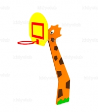 Баскетбольный щит детский Жираф AVI52130