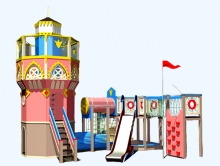 Игровой комплекс Башня Принцессы Kidyclub 5799