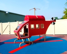 Детский уличный комплекс Вертолет Kidyclub 6420