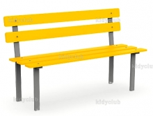 Скамейка детская тип-2 жёлтая AVI11003-2